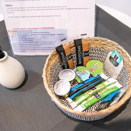 Le Nouveau Saint Waast - Confortable, Cosy Et Equipe - Places Gratuites A Proximite Apartament